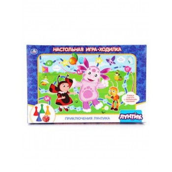 Настольная игра-ходилка "Умка" "Лунтик" в русс.кор.